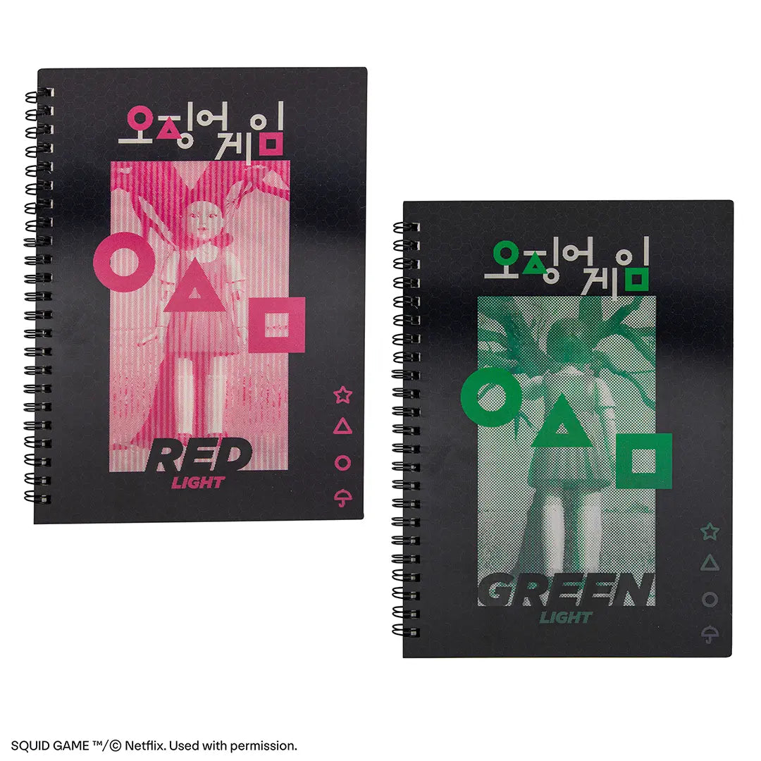 Soft cover notebook - Squid Game