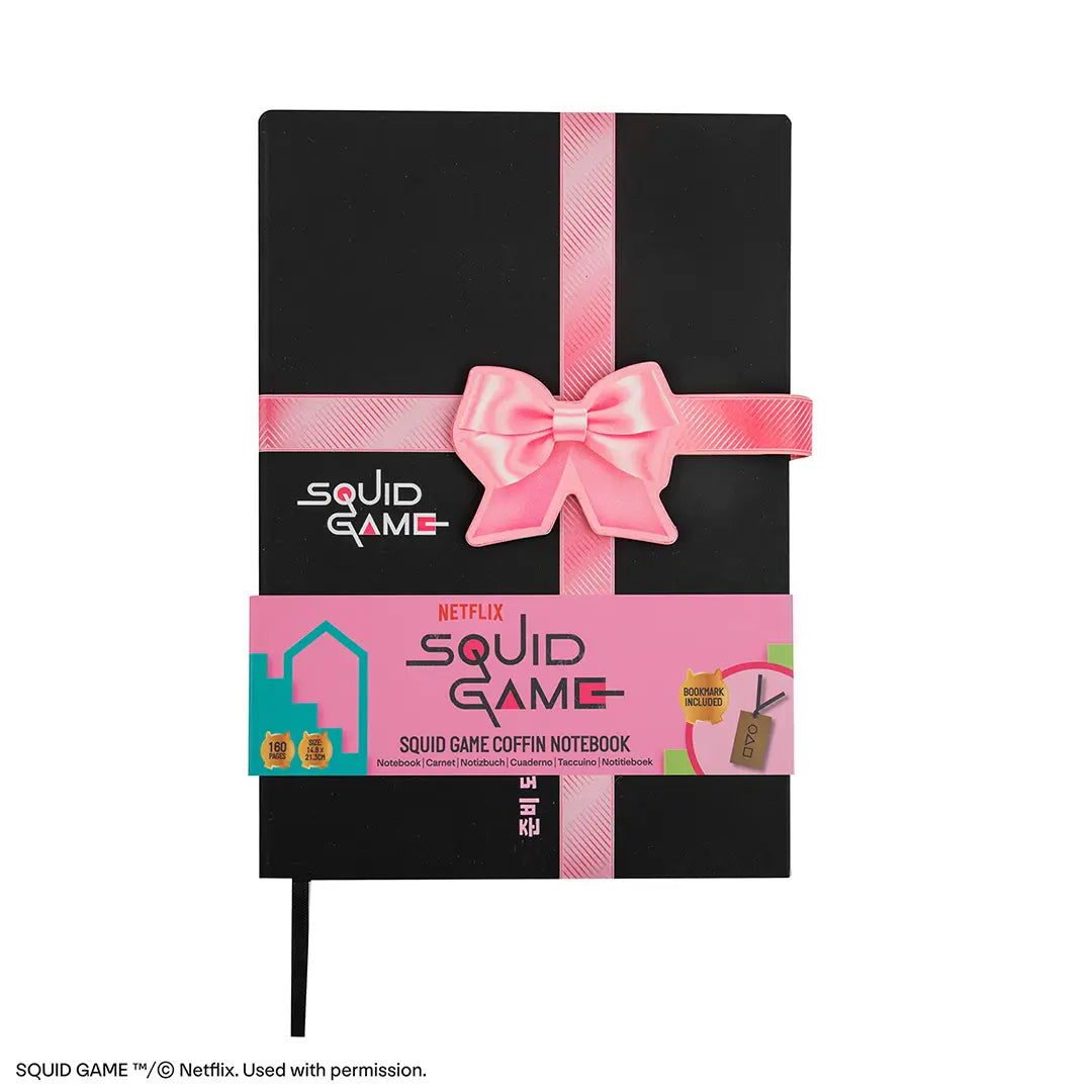 Hard cover notebook Squid Game Coffin - Squid Game