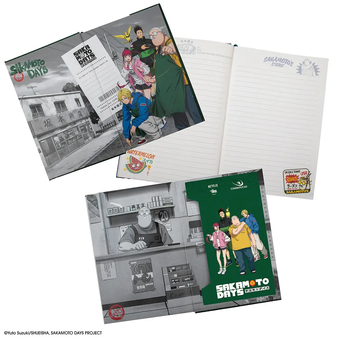 Hardcover Notebook - Sakamoto’s Store - Sakamoto Days