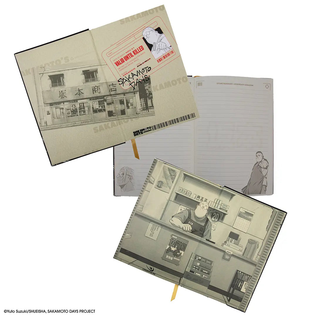 Hardcover notebook - Retired Hitman - Sakamoto Days