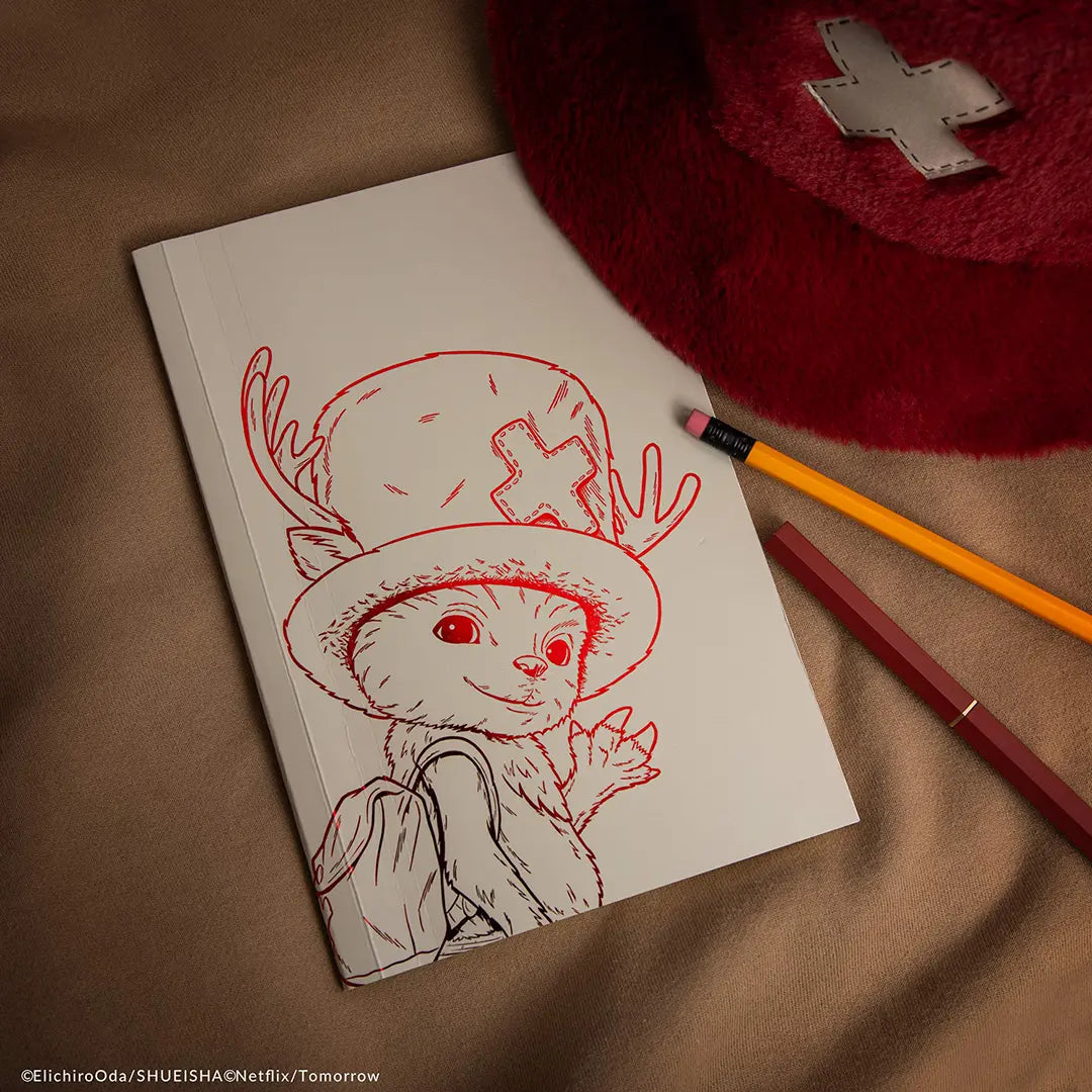 Soft Cover Notebook - Chopper’s Sketch - One Piece Netflix