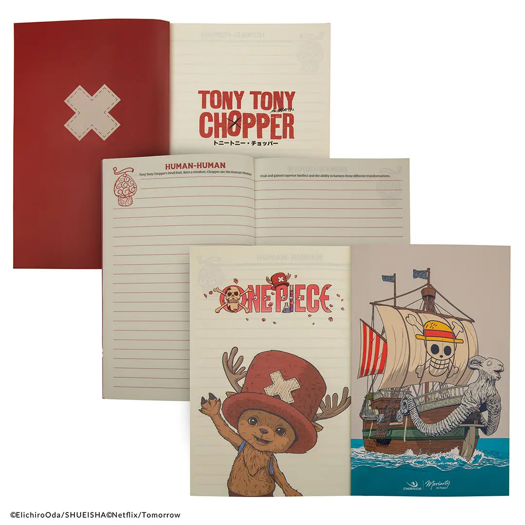 Soft Cover Notebook - Chopper’s Sketch - One Piece Netflix