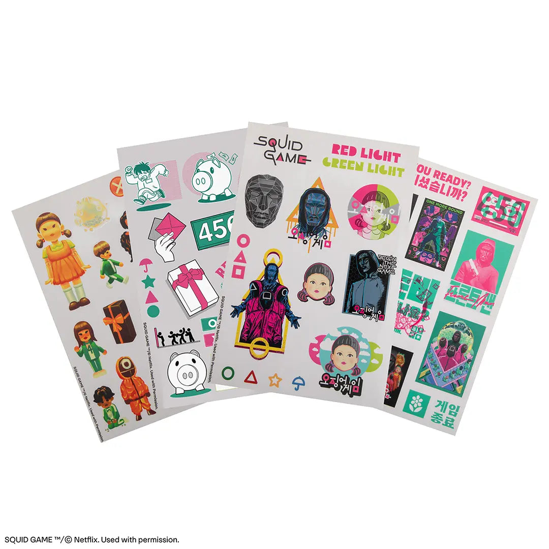 Set of stickers - Squid Game