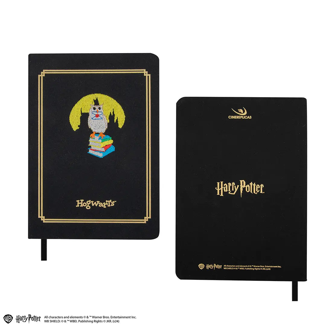 Embroidered notebook Hedwig - Harry Potter