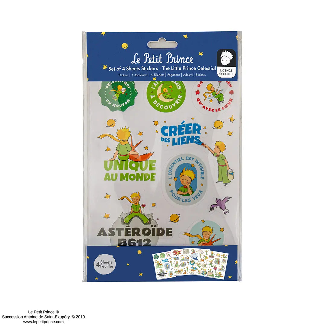 The Little Prince Celestial Set of 4 Sheets - The Little Prince