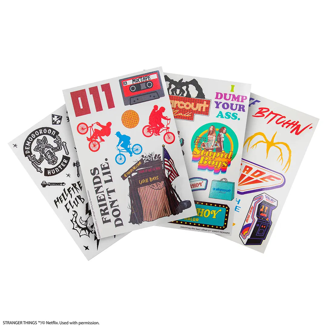 Temporary tattoos Hawkins - Stranger Things