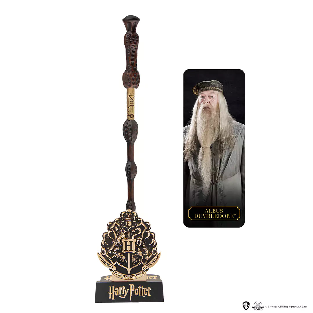 Albus Dumbledore wand pen and display - Harry Potter