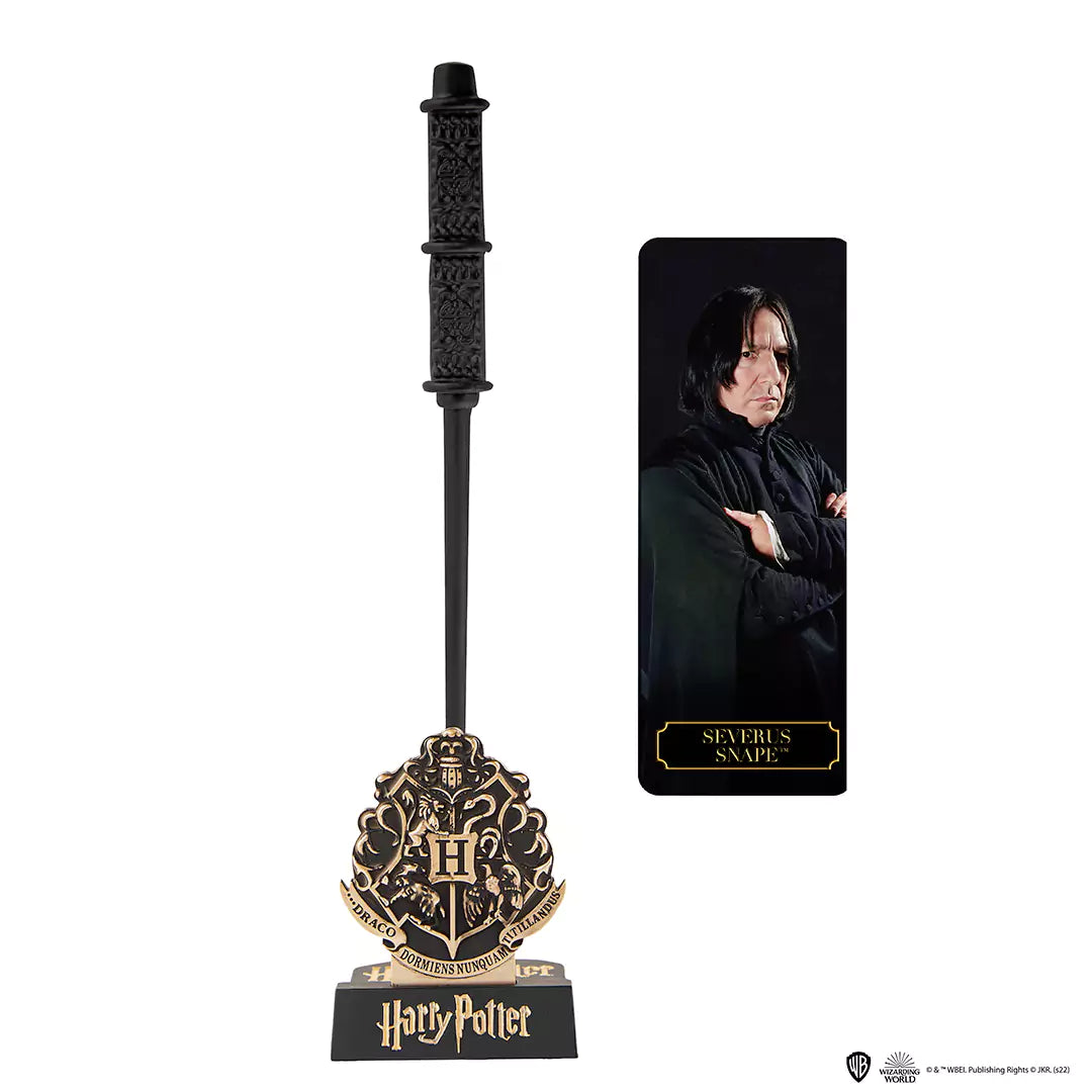 Severus Snape wand pen and display - Harry Potter