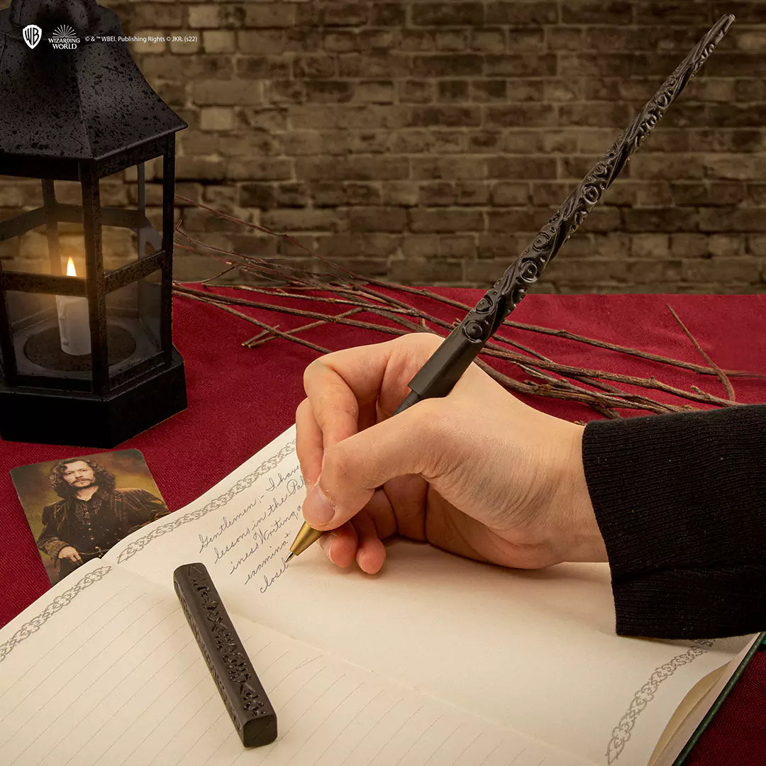Sirius Black wand pen and display - Harry Potter
