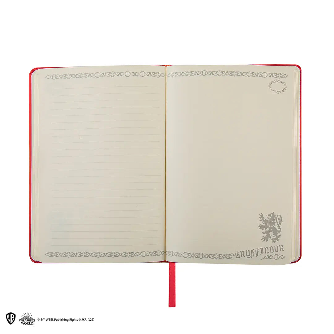 Deluxe notebook and pen Gryffindor - Harry Potter