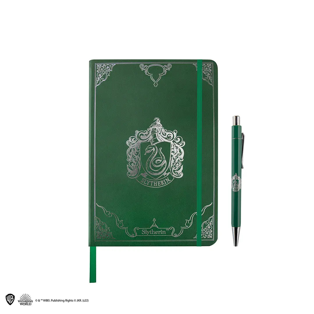 Slytherin Deluxe Notebook and Pen - Harry Potter