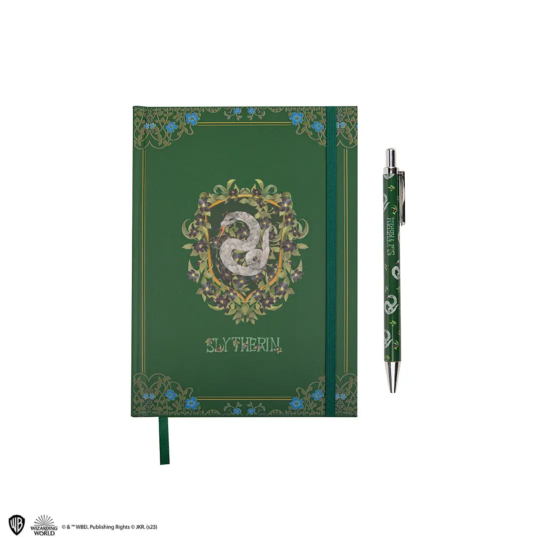 Deluxe notebook and pen Slytherin - Harry Potter