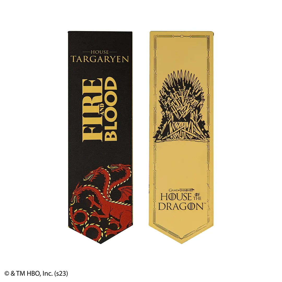 Metal bookmark - Targaryen - Game of Thrones
