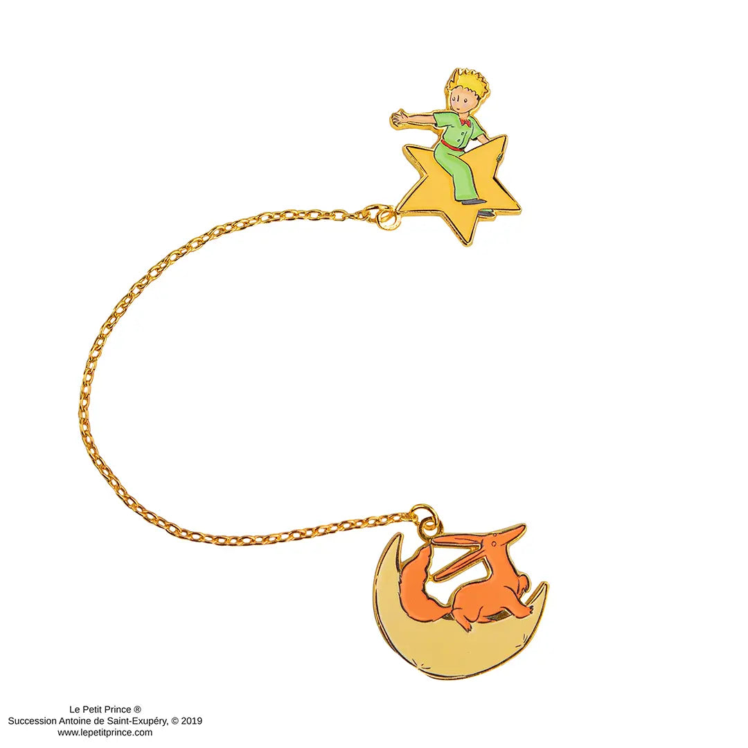 The Fox & The Prince skull Chain bookmark - The Little Prince