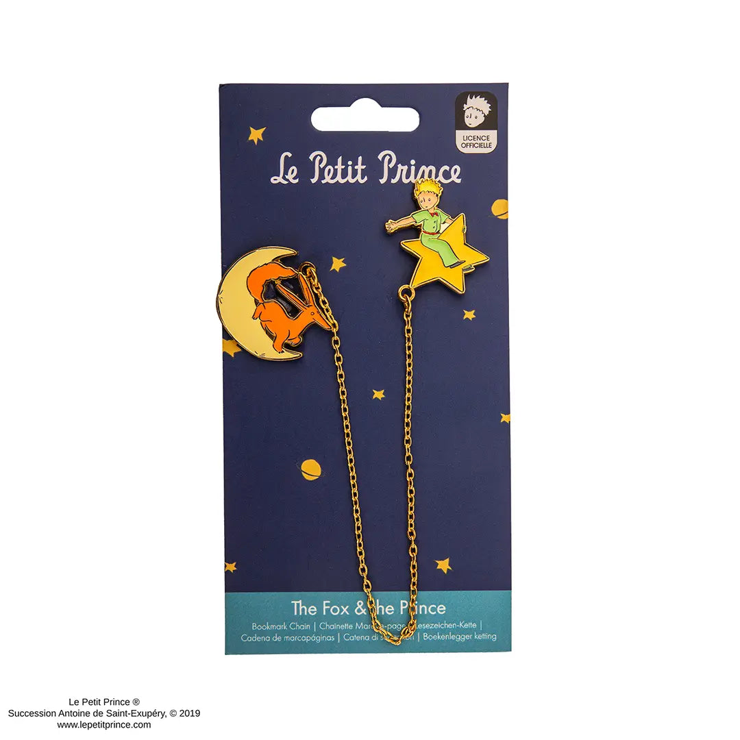 The Fox & The Prince skull Chain bookmark - The Little Prince