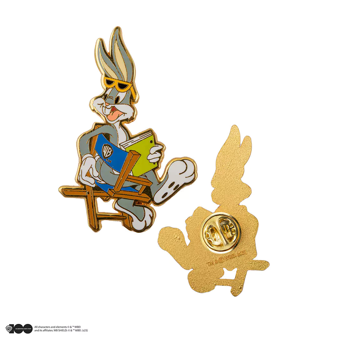 Set of 3 pins Bugs and Daffy at Warner Bros Studio - Looney Tunes - WB 100th