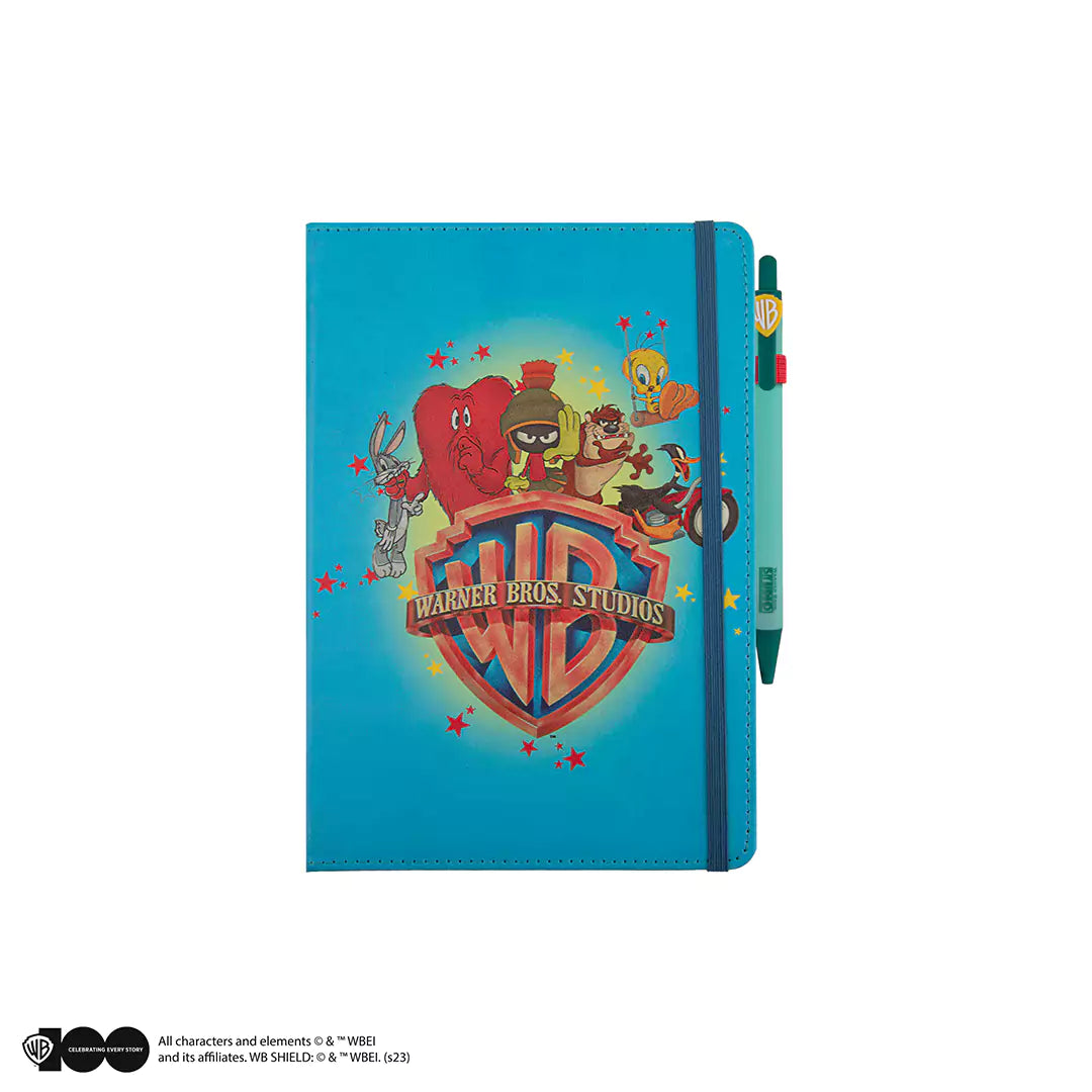 Notebook and pen Looney Tunes - WB 100th