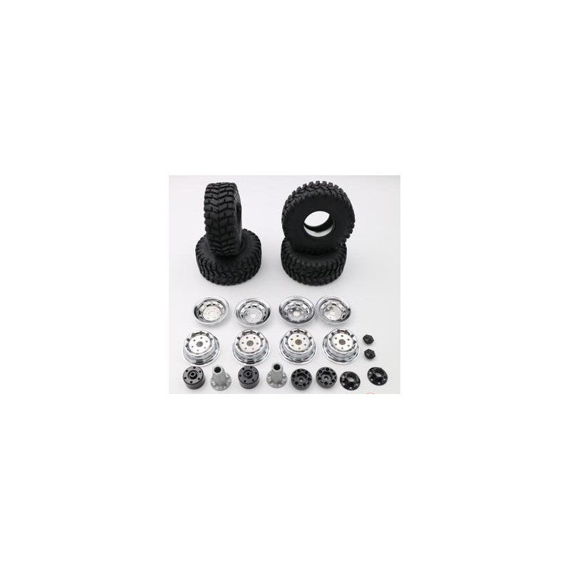 PG4L dual rear tire assembly
