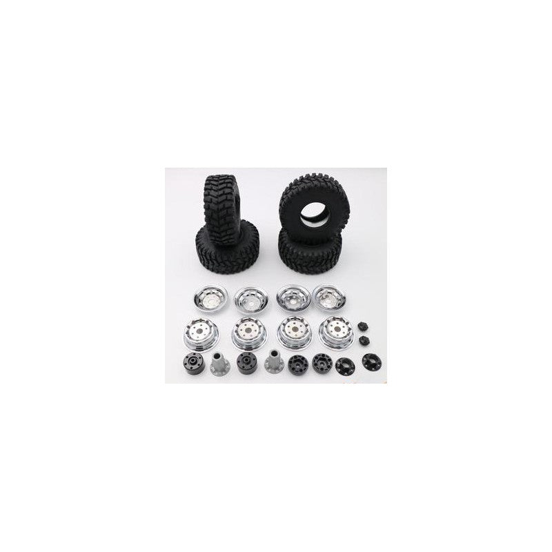 PG4L double rear tires (plated tires)