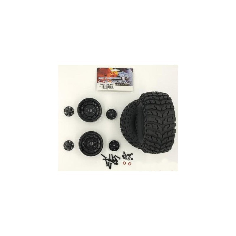 2.2 tyre set /black