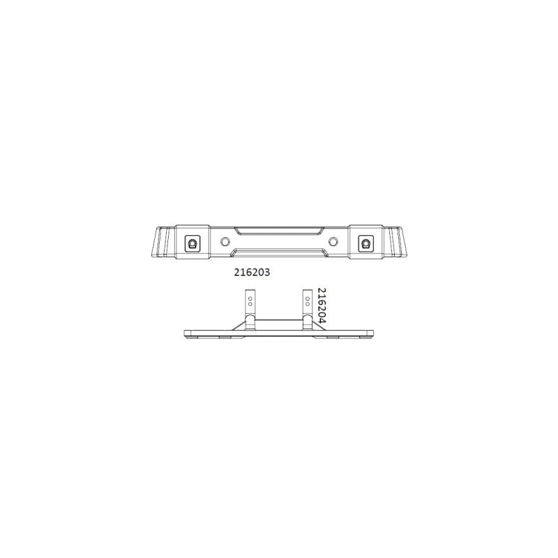 JT4 rear bumper assembly
