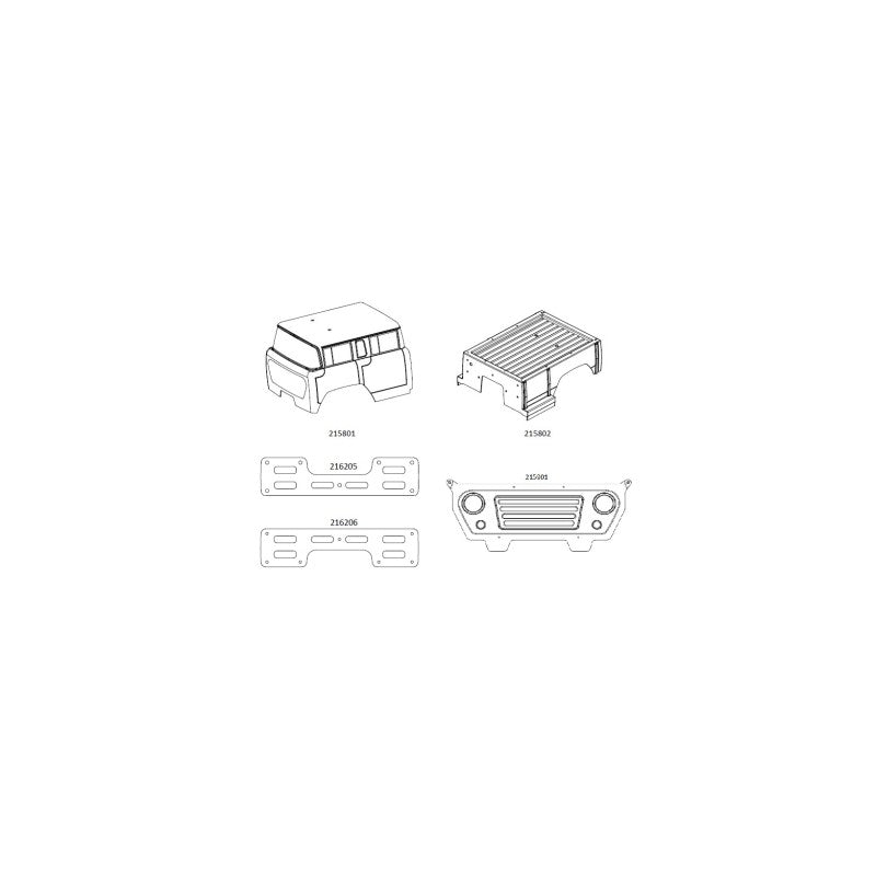 JT4 Vehicle Shell Kit