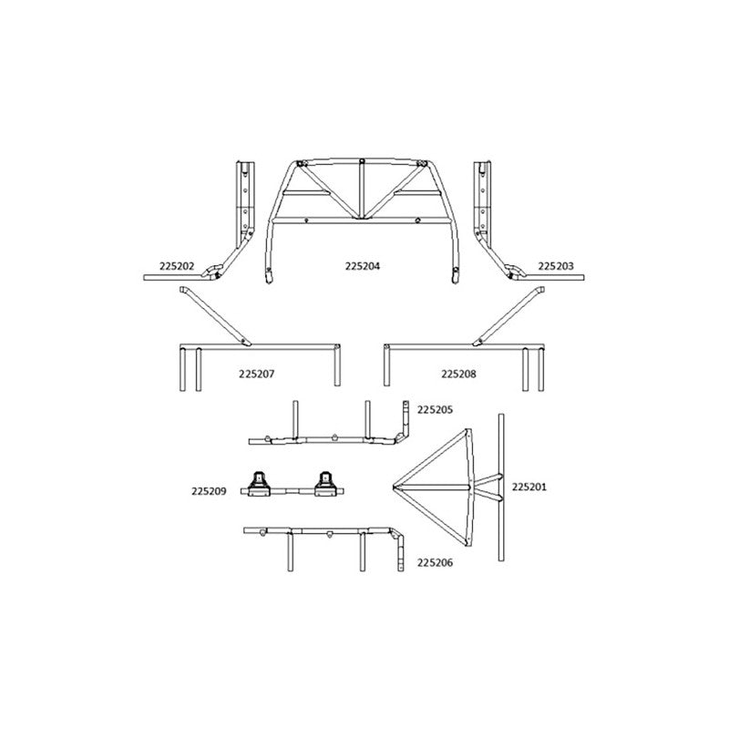 XT4 pipe rack kit