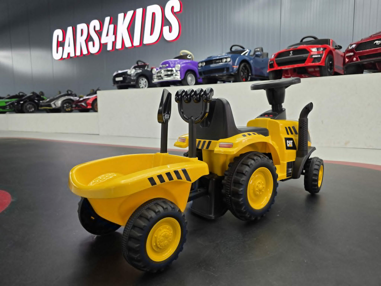 Caterpillar gåbil med släp