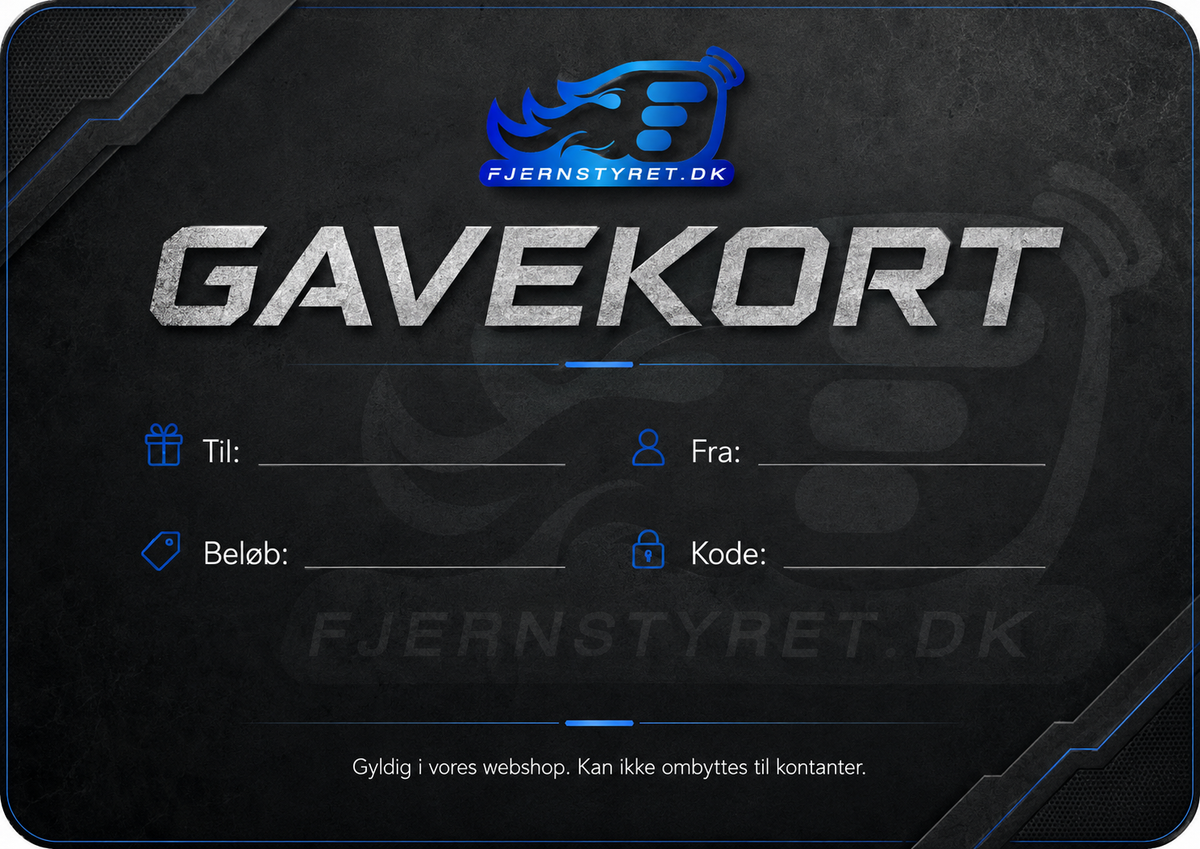 Gavekort til Fjernstyret
