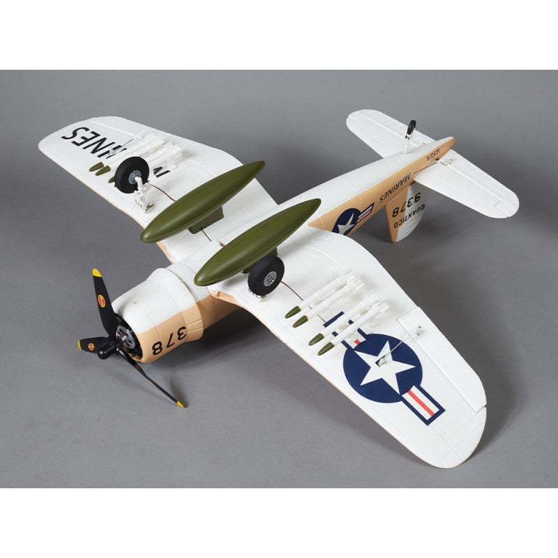 750mm F4U Corsair Warbird PNP kit