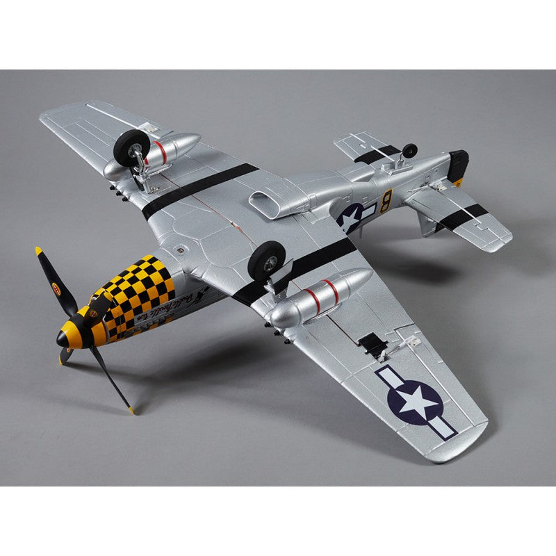 750mm P-51D Mustang Warbird PNP kit