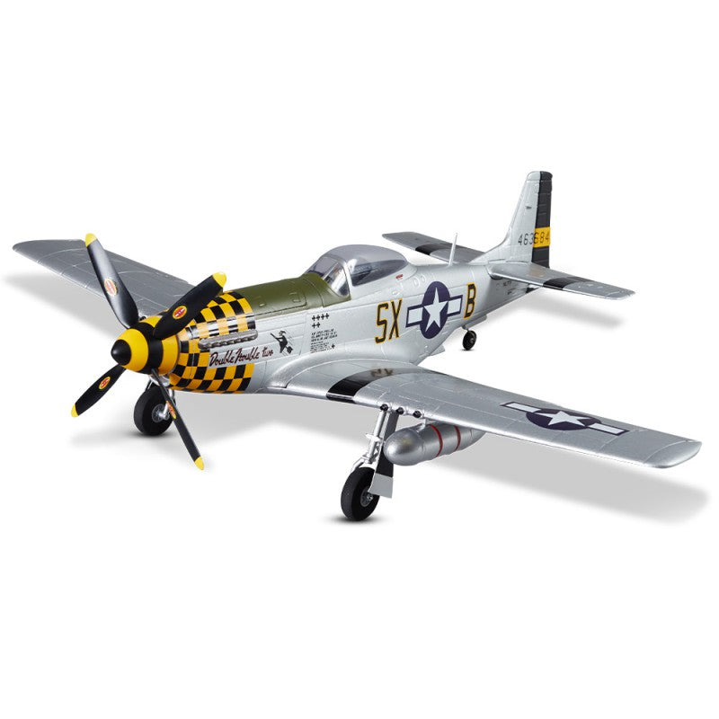 750mm P-51D Mustang Warbird PNP kit