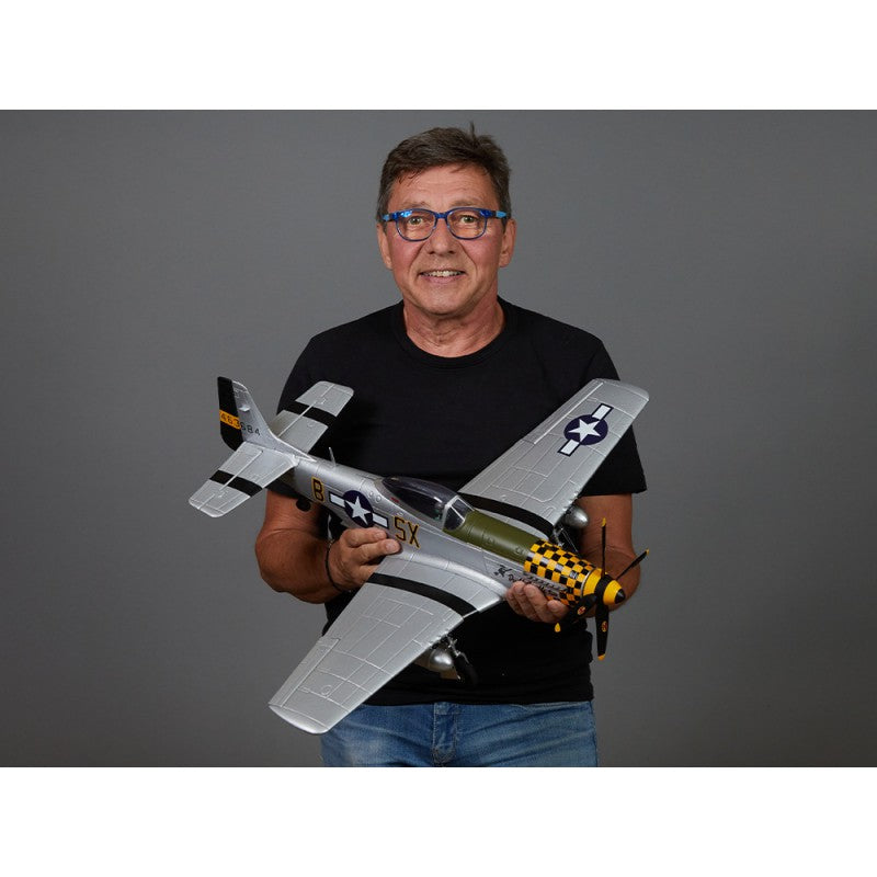 750mm P-51D Mustang Warbird PNP kit