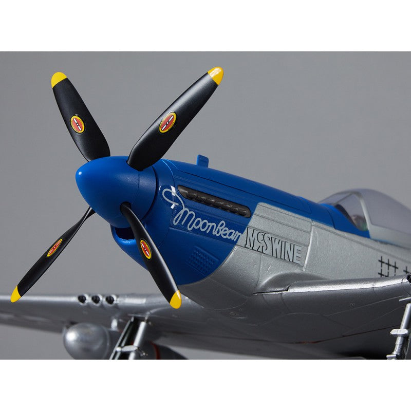 750mm P-51D Mustang Warbird PNP kit