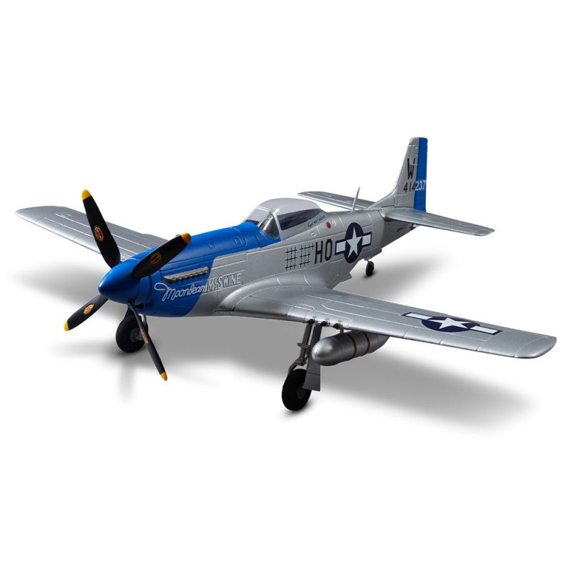750mm P-51D Mustang Warbird PNP kit