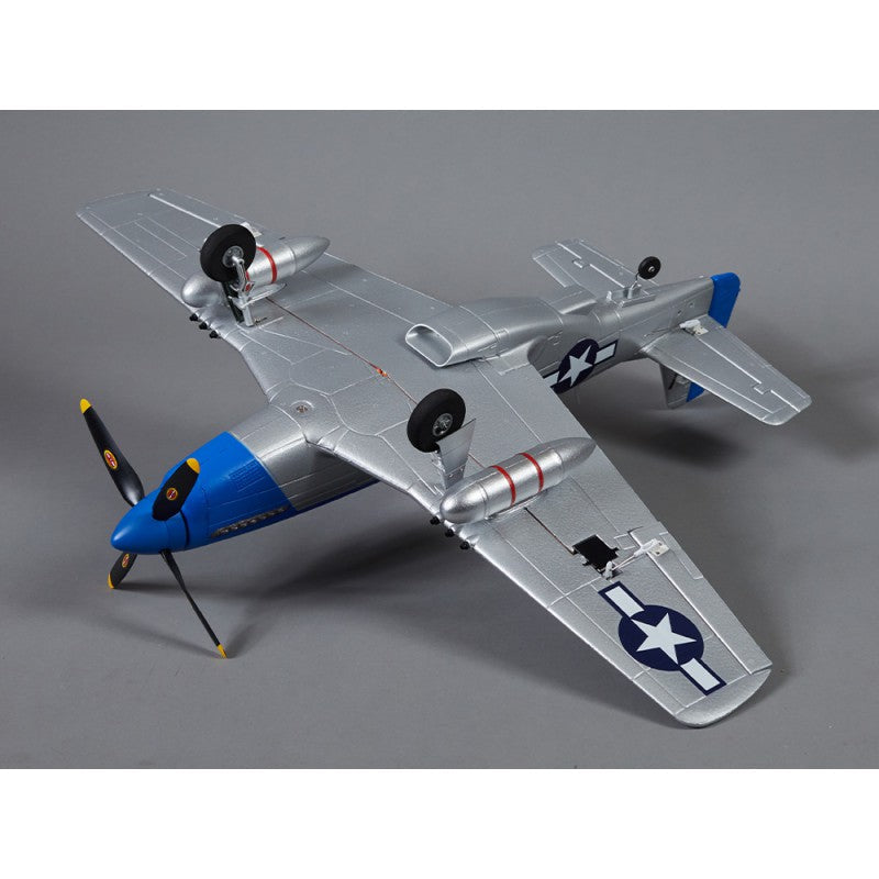750mm P-51D Mustang Warbird PNP kit