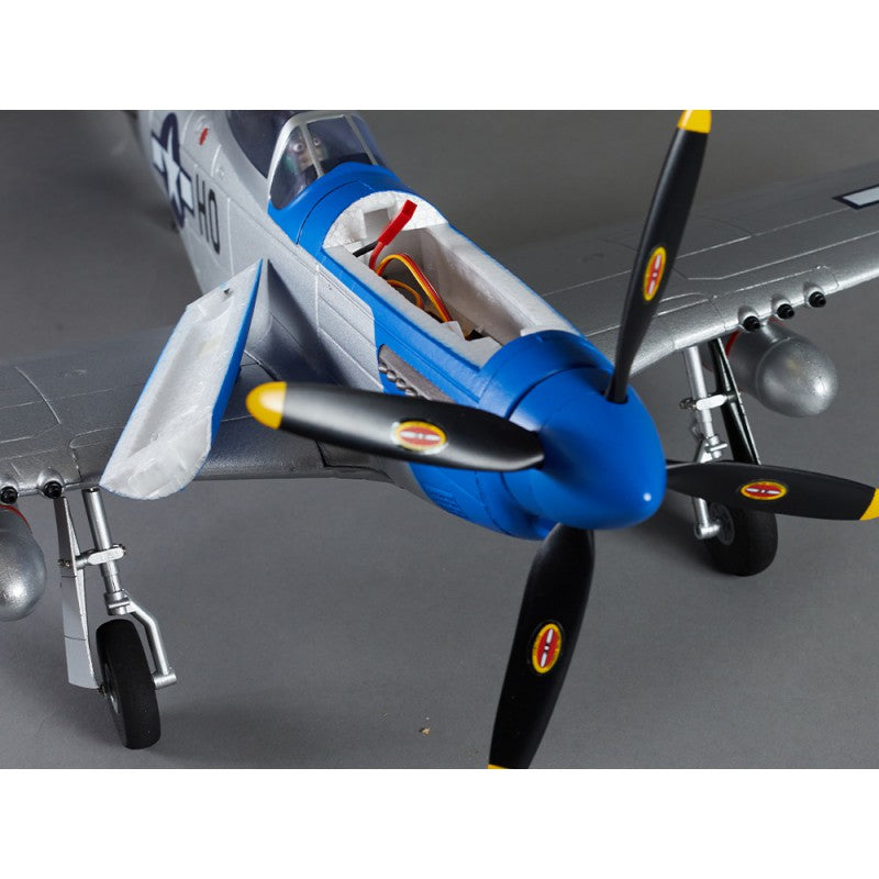 750mm P-51D Mustang Warbird PNP kit