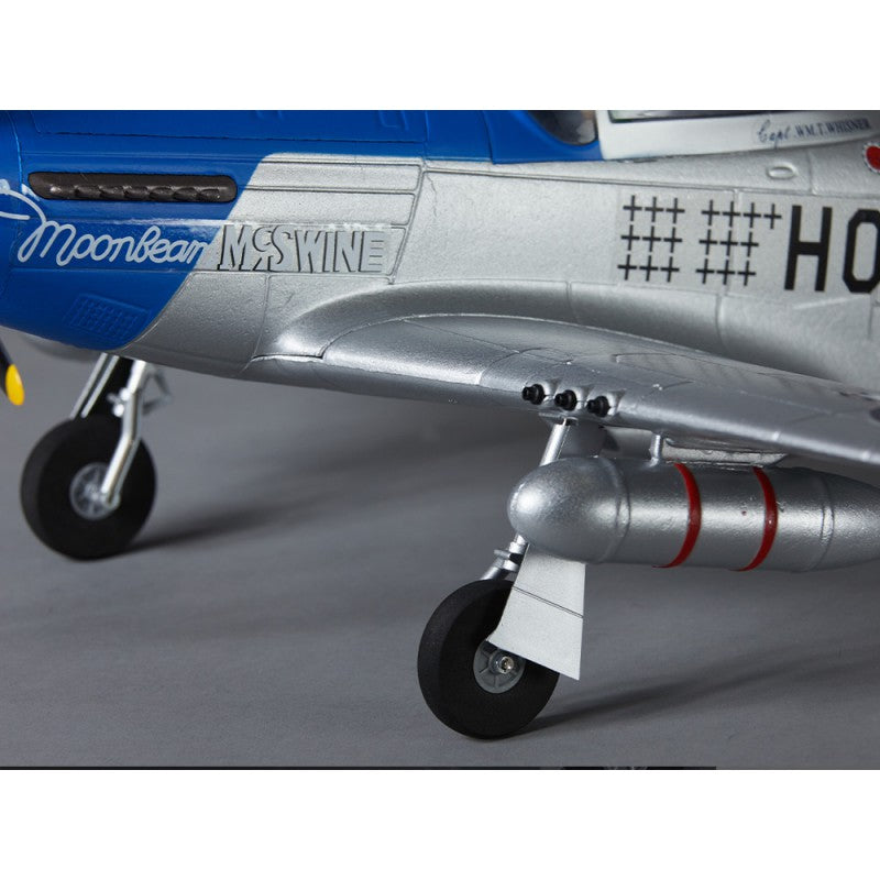 750mm P-51D Mustang Warbird PNP kit