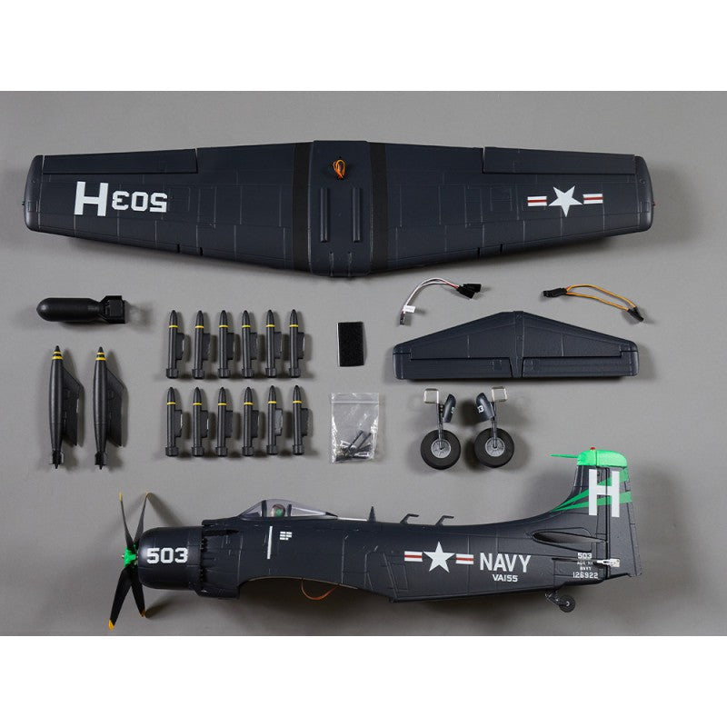 800mm A1 Skyraider Warbird PNP kit