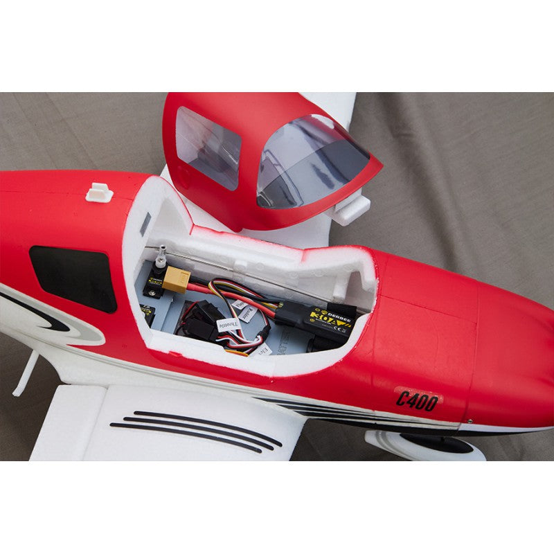 Low wing trainer 1100mm : C400 PNP kit - Red