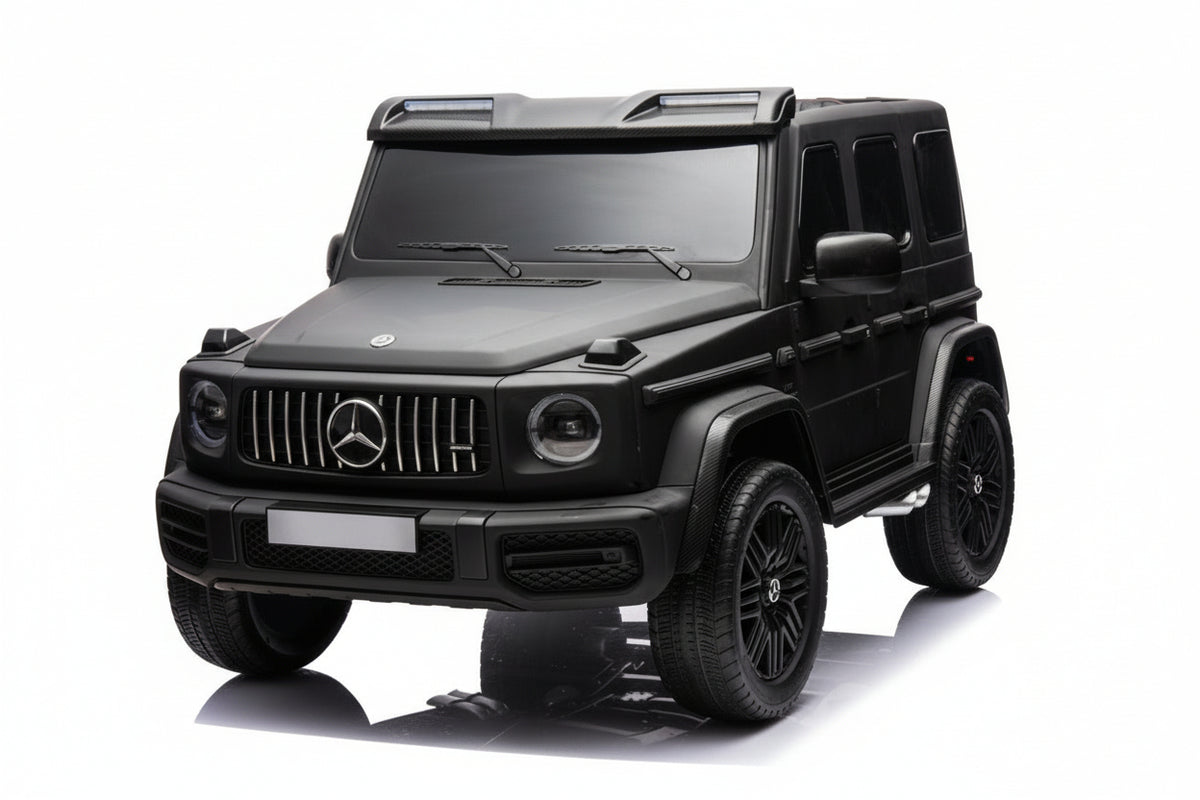 Mercedes-Benz G63 AMG 24V elbil til børn – 2 personer, mat sort