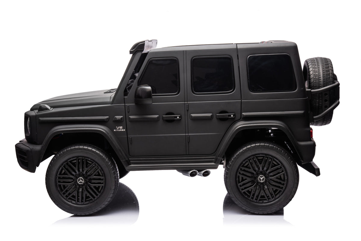 Mercedes-Benz G63 AMG 24V elbil til børn – 2 personer, mat sort