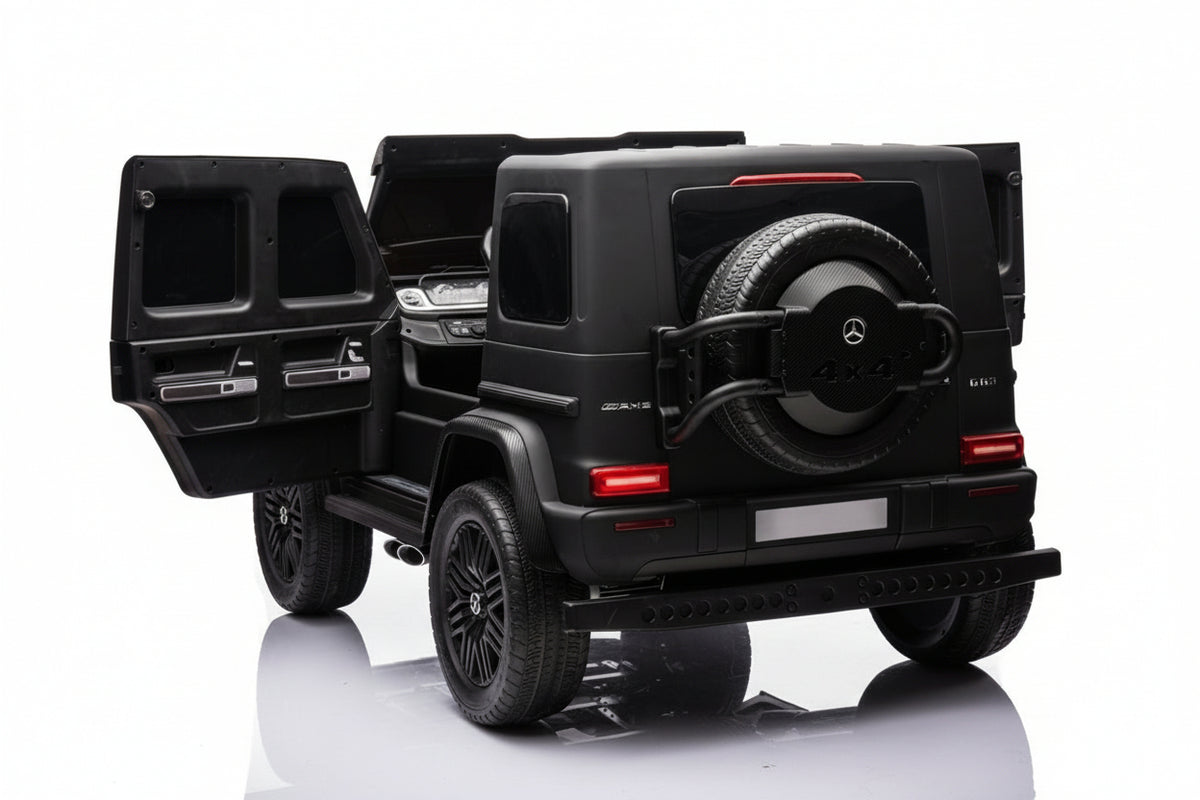 Mercedes-Benz G63 AMG 24V elbil til børn – 2 personer, mat sort
