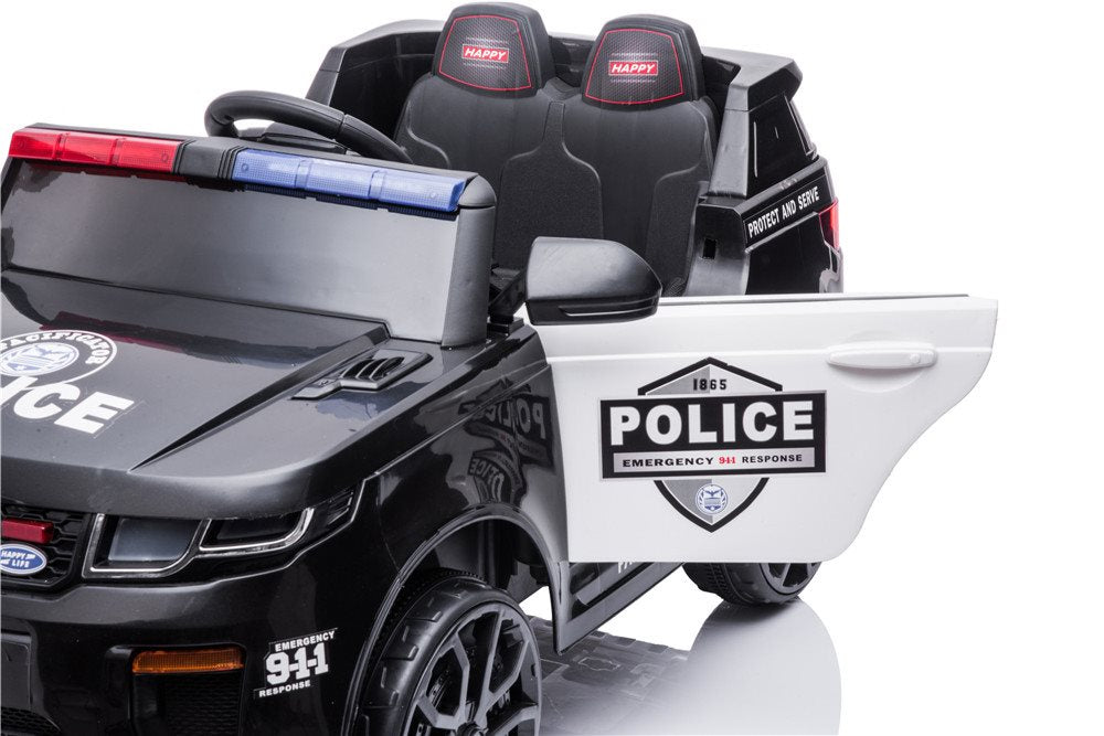 Azeno 12V Politibil SUV, 4x12V