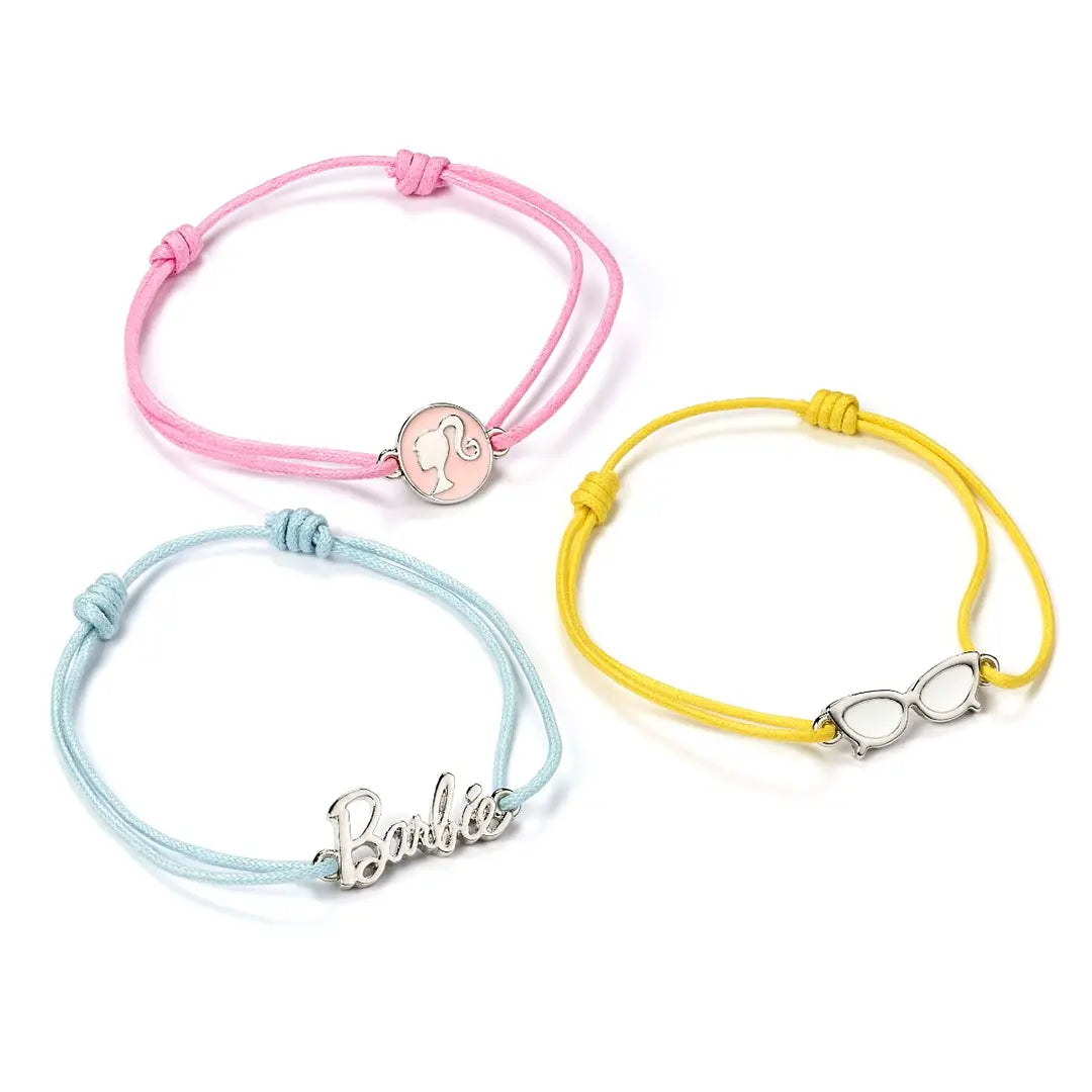 3 friendship bracelets - Barbie