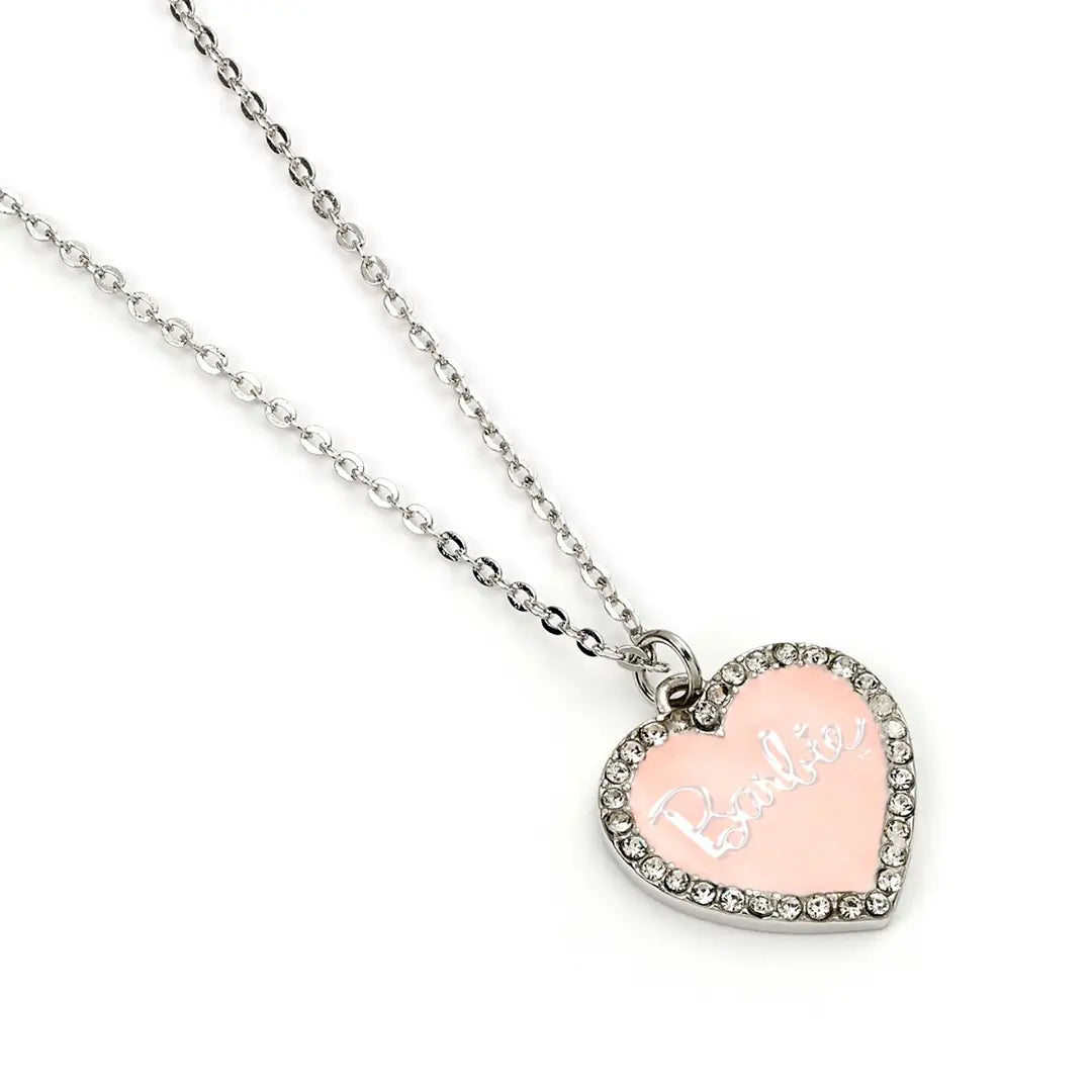 Pink heart Barbie necklace - Barbie