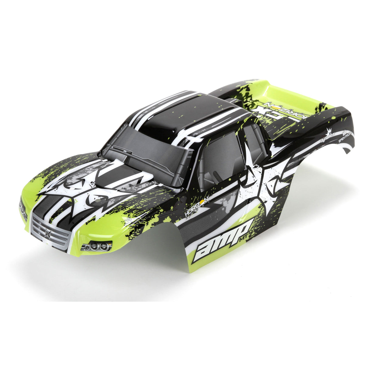 Body, Black/Green: 1:10 AMP MT