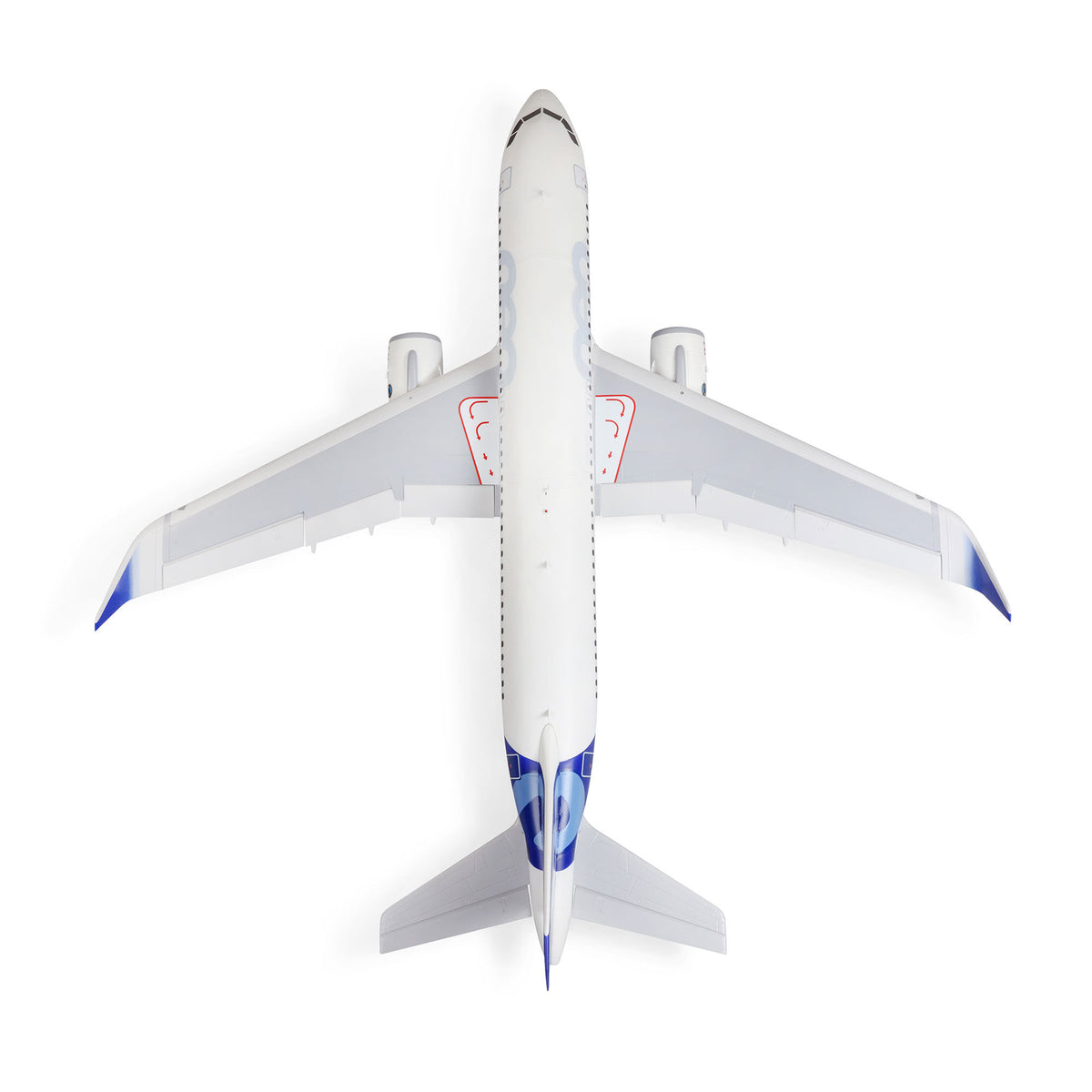 Airbus A320neo 1.5m Airliner Twin 64mm EDF BNF Basic with AS3X+ and SAFE Select