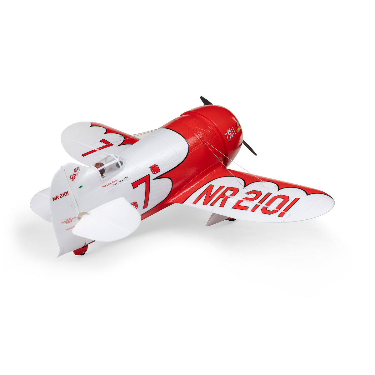 Gee Bee R-2 1.0m BNF Basic with AS3X+ and SAFE Select