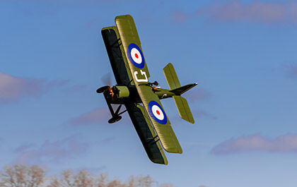 S.E.5a 900mm BNF Basic with AS3X and SAFE Select